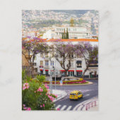 Postkarte des Stadtzentrums von Funchal, Madeira (Vorderseite)