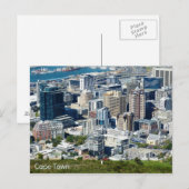 Postkarte des Stadtzentrums von Kapstadt, Südafrik (Vorne/Hinten)