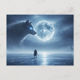 Postkarte des stillen Kriegers