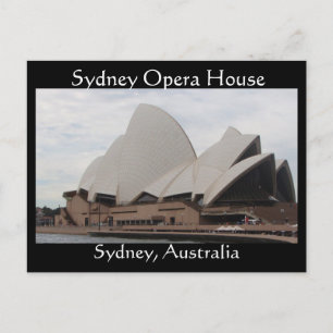 Postkarte des Sydney Opernhauses