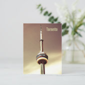 Postkarte des Turms Toronto (Stehend Vorderseite)