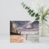 POSTKARTE DES ÜBERSICHERERS (Stehend Vorderseite)