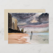 POSTKARTE DES ÜBERSICHERERS (Vorne/Hinten)