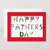 Postkarte des Vaters (Vorne/Hinten)