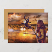 Postkarte des Vaters (Vorne/Hinten)