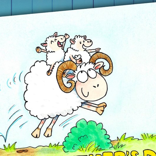 Postkarte des Vaters