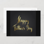 Postkarte des Vaters (Vorne/Hinten)