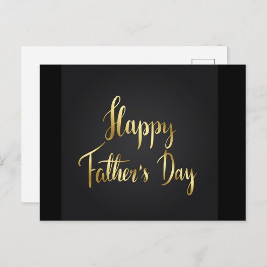 Postkarte des Vaters (Vorne/Hinten)