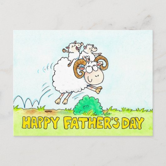 Postkarte des Vaters (Vorderseite)