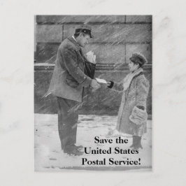 Postkarte des Vereinigten Staaten gerettet