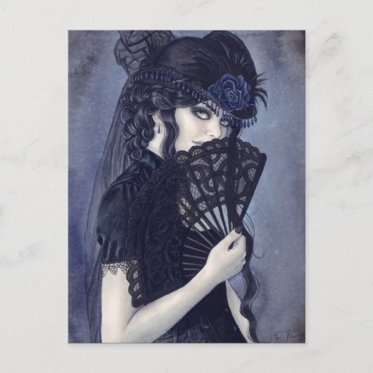 Postkarte des verzauberten Abends (Vorderseite)