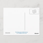 Postkarte des verzauberten Dusk-Drachen (Rückseite)