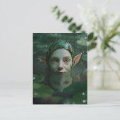 Postkarte des Wasserelfs (Stehend Vorderseite)