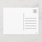 Postkarte des Weihnachtsmanns (Rückseite)