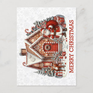 Postkarte des Weihnachtsmanns
