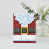 Postkarte des Weihnachtsmanns (Stehend Vorderseite)