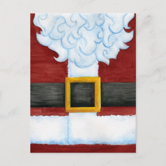 Postkarte des Weihnachtsmanns (Vorderseite)
