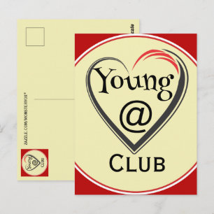 Postkarte des Young at Heart Clubs
