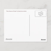 Postkarte: Die Abenteuer des Hundes Pincher Postkarte (Rückseite)