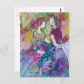 Postkarte "Die besten Freunde" (Vorne/Hinten)