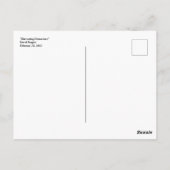 Postkarte "Die Demokratie ernten" (Rückseite)