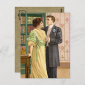 Postkarte "Die guten Nachrichten" (Vorne/Hinten)