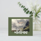 POSTKARTE: "DIE HALEAKALA STEIGT DURCH DIE KLOUDS  POSTKARTE (Stehend Vorderseite)