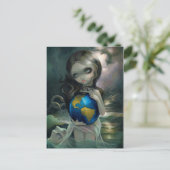 Postkarte "Die Welt" (Stehend Vorderseite)