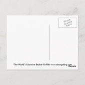 Postkarte "Die Welt" (Rückseite)