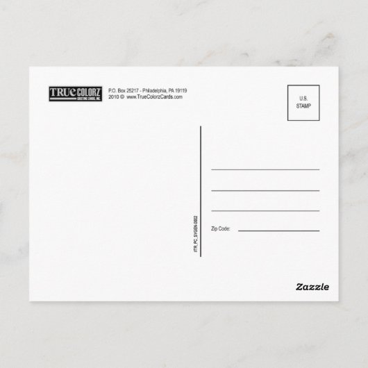 Postkarte - Diese 2 ist vorbei (Rückseite)