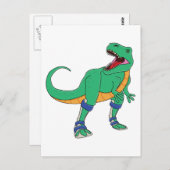 Postkarte Dino AFO (Vorne/Hinten)