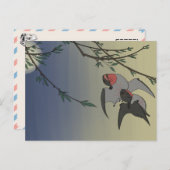 Postkarte Dinosaur - Anurognathus (Vorne/Hinten)