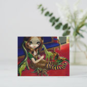 Postkarte "Dinosaur Friends III" (Stehend Vorderseite)