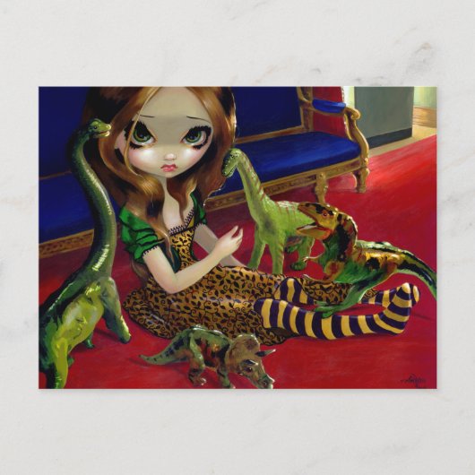 Postkarte "Dinosaur Friends III" (Vorderseite)