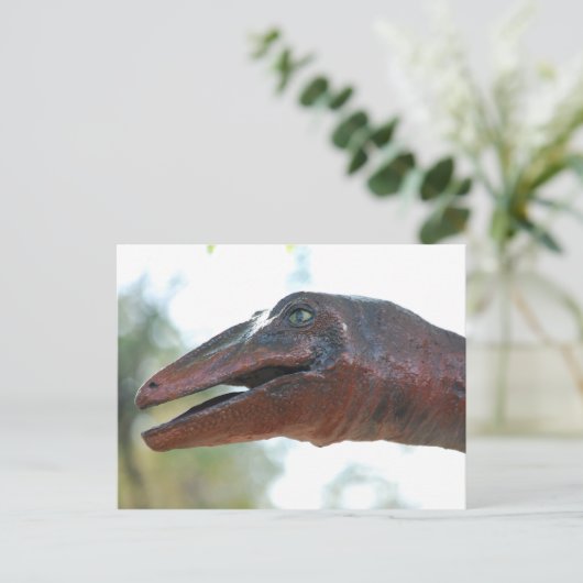 Postkarte _ Dinosaurier (Stehend Vorderseite)