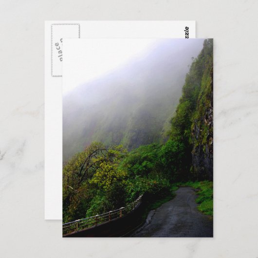 Postkarte "Down the Beaten Path" (Vorne/Hinten)