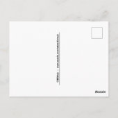 Postkarte - Drache auf dem Hafen von LA (Rückseite)