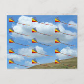 Postkarte - Drachen in Formation (Vorderseite)