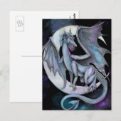 Postkarte "Drachennacht" (Vorne/Hinten)