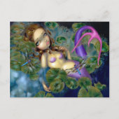 Postkarte "Dragonfly Mermaid" (Vorderseite)