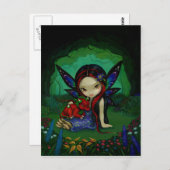 Postkarte "Dragonling Garden I" (Vorne/Hinten)