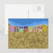 Postkarte dreh Flop Ocean (Vorne/Hinten)