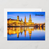 Postkarte Dresden (Vorne/Hinten)