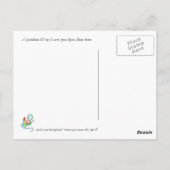 Postkarte Drink n' Whine (Rückseite)