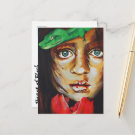 Postkarte drucken - Eva and Serpent