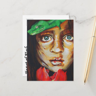 Postkarte drucken - Eva and Serpent