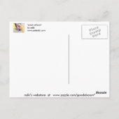 Postkarte "Duft der Liebe" (Rückseite)