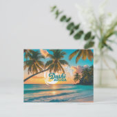 Postkarte Dushi aruba (Stehend Vorderseite)