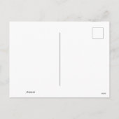 Postkarte - düstere Ostern Gruß (Rückseite)