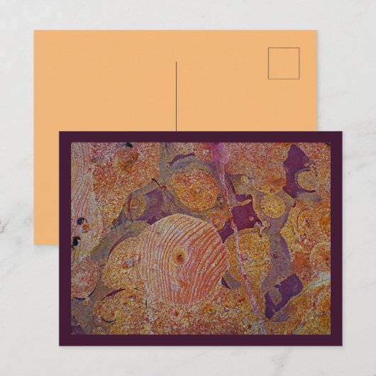 Postkarte "Earth Design" (Vorne/Hinten)